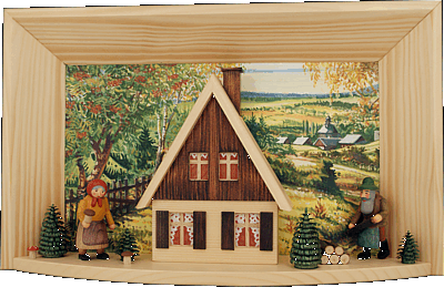Wandbild bei der Arbeit